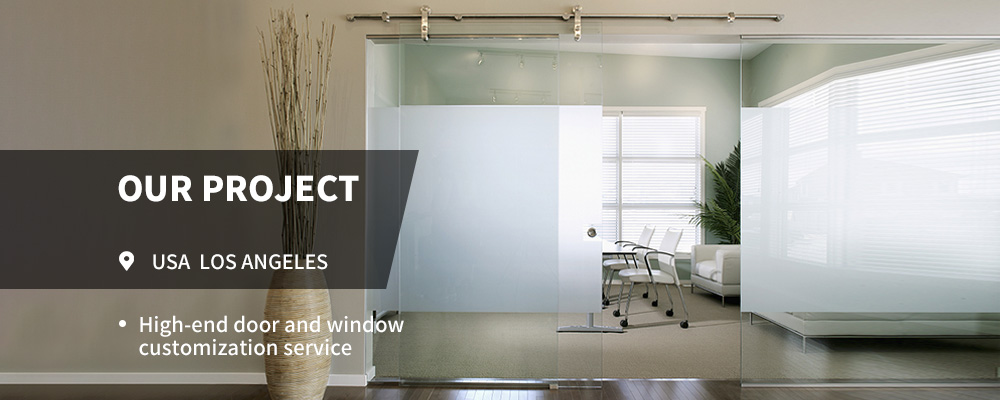 Frameless Glass Sliding Or Folding Doors detail image (3)