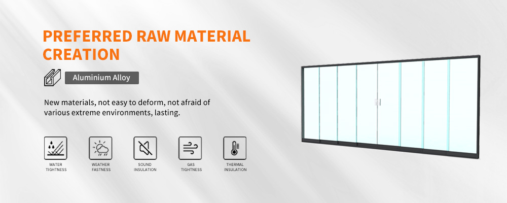 Frameless Glass Sliding Or Folding Doors detail image (4)