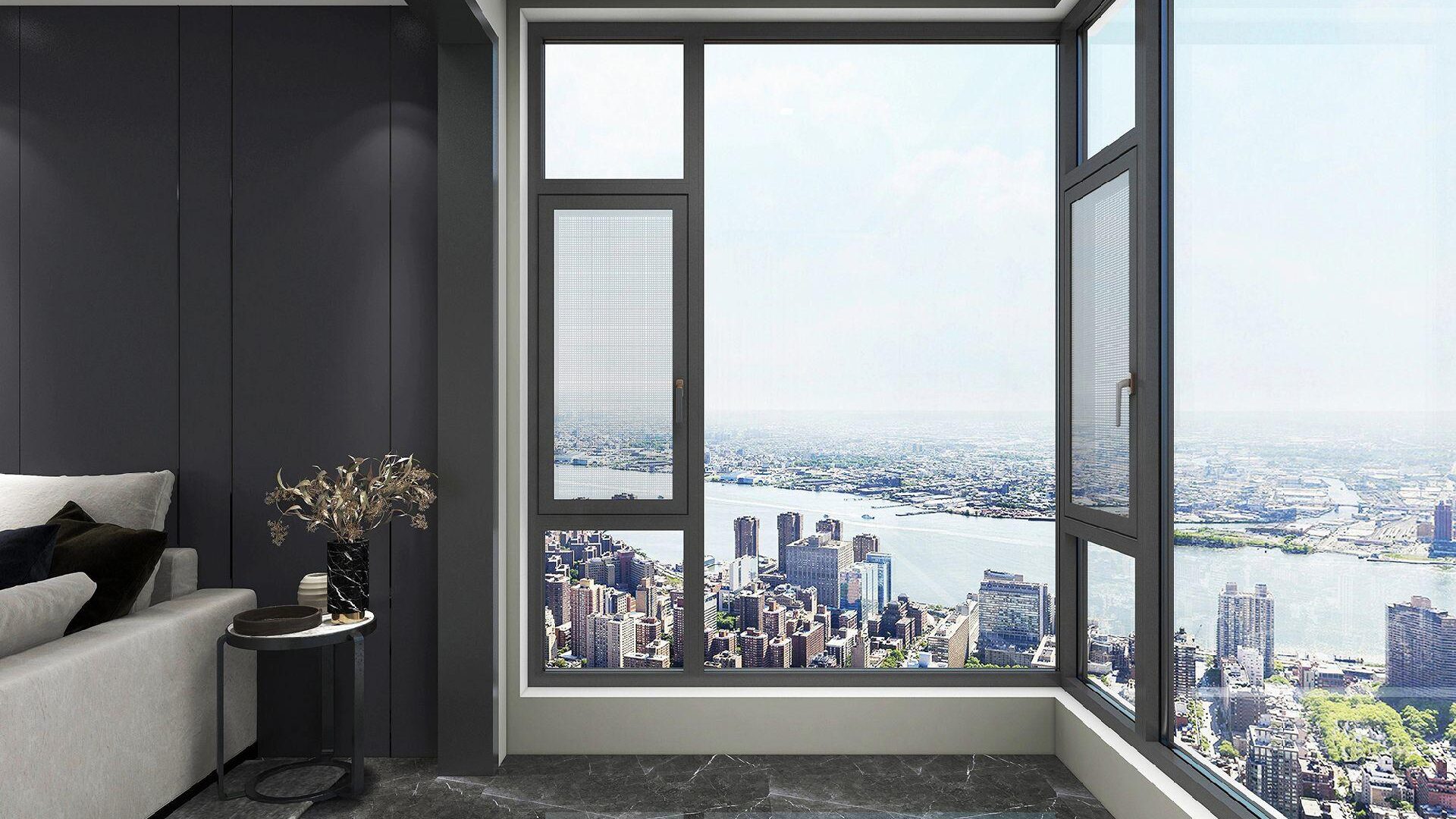 aluminum sliding window