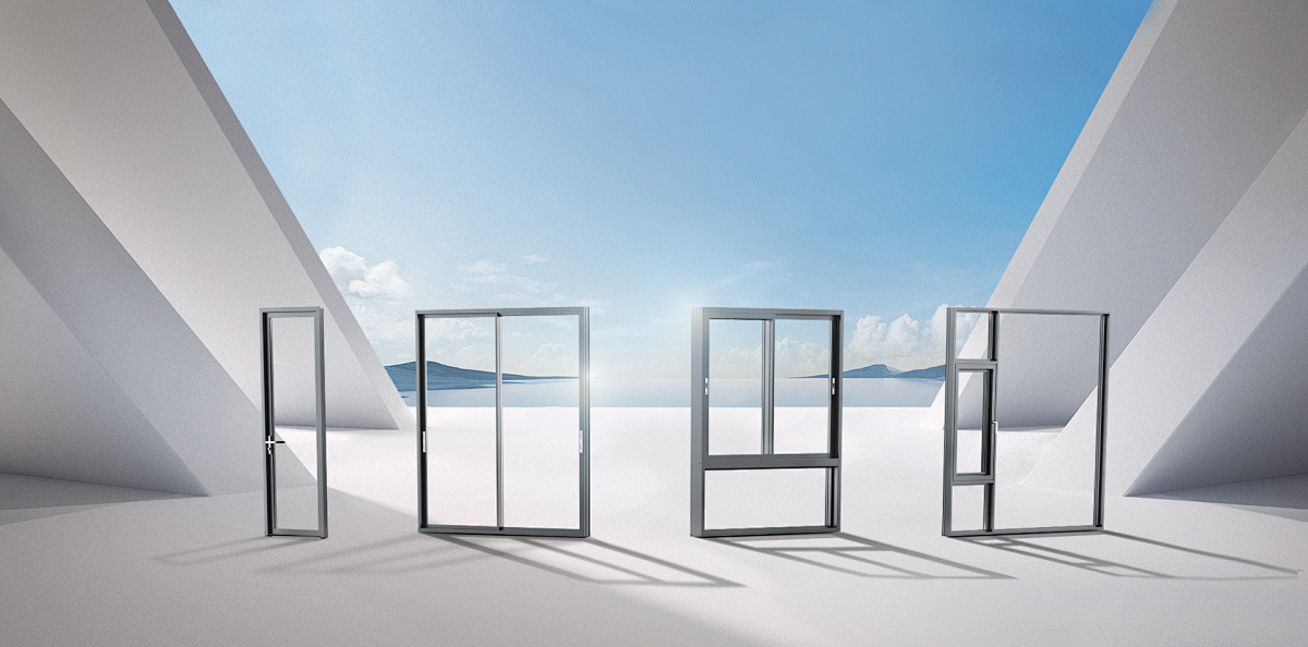 aluminum sliding window