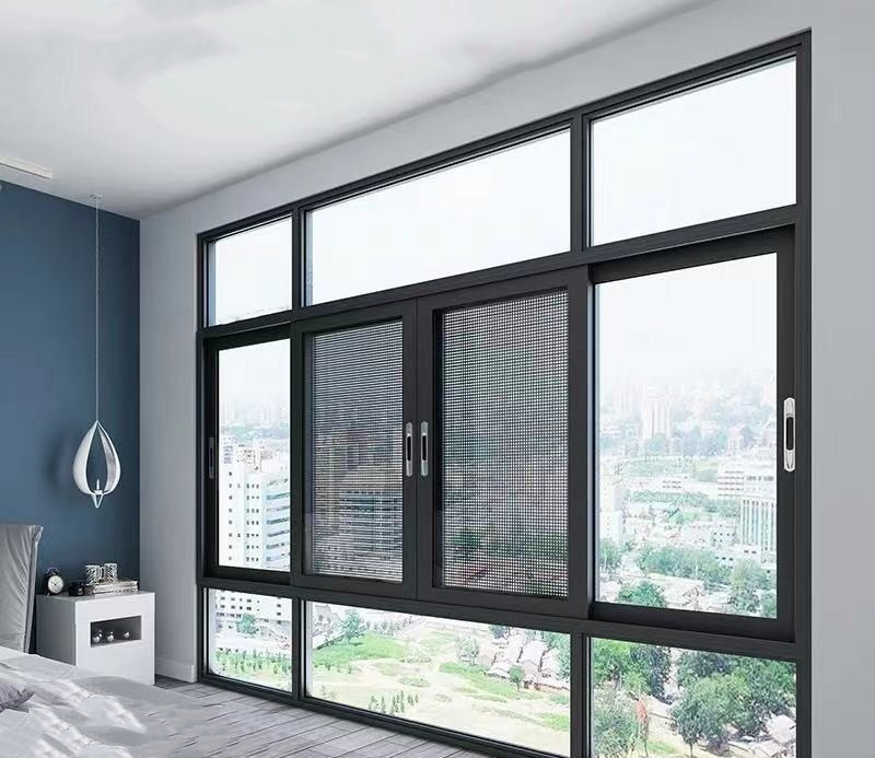 Aluminum sliding windows