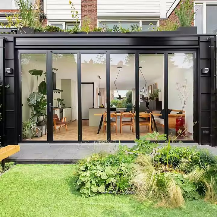 How Can Folding Door Design Better Align with Australian Aesthetics：Optimize structural design to enhance openness and transparency.
