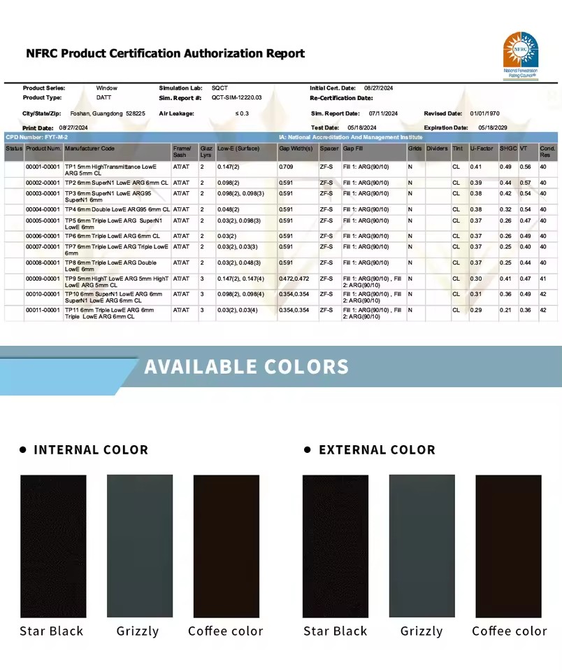 NFRC High Security Anti-theft Aluminum Casement Window Multi-point Lock Double Simonton Marvin Wers Rated Harvey windows - Image 4