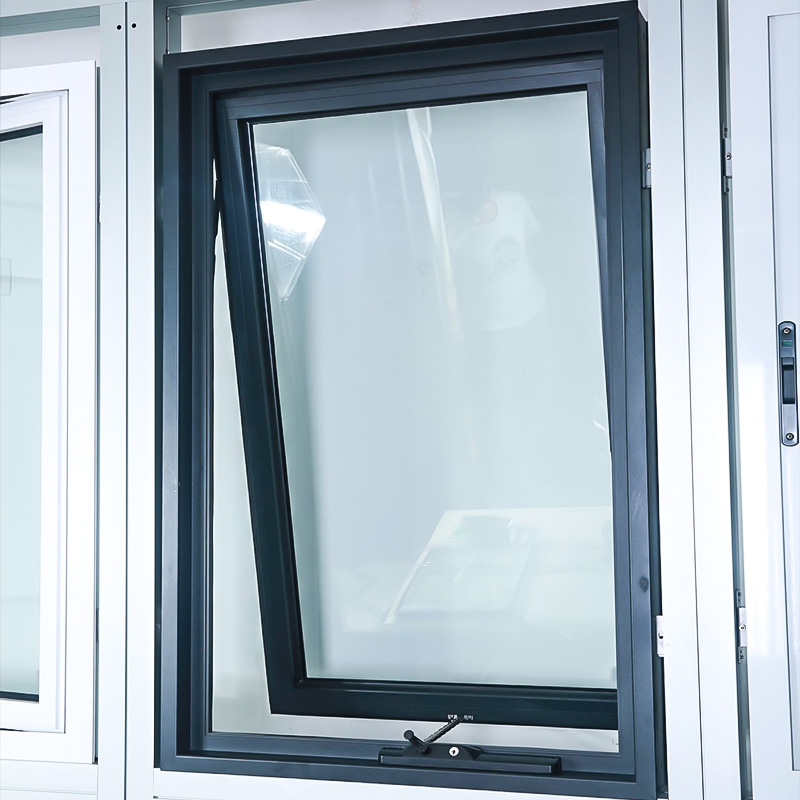 Australian Standard AS2047 Certified 80 Series Thermal Break Aluminum Hand Crank Window Double Glazed Awning Window for Residential Projects - Image 2