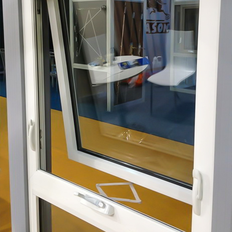 Australian Standard AS2047 Certified 80 Series Thermal Break Aluminum Hand Crank Window Double Glazed Awning Window for Residential Projects - Image 3